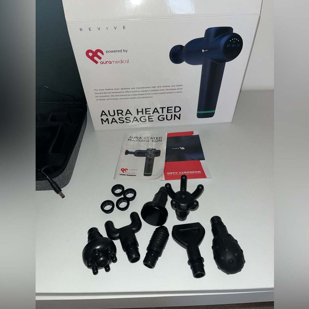 Aura Revive Heated Massage Gun - Parts Only